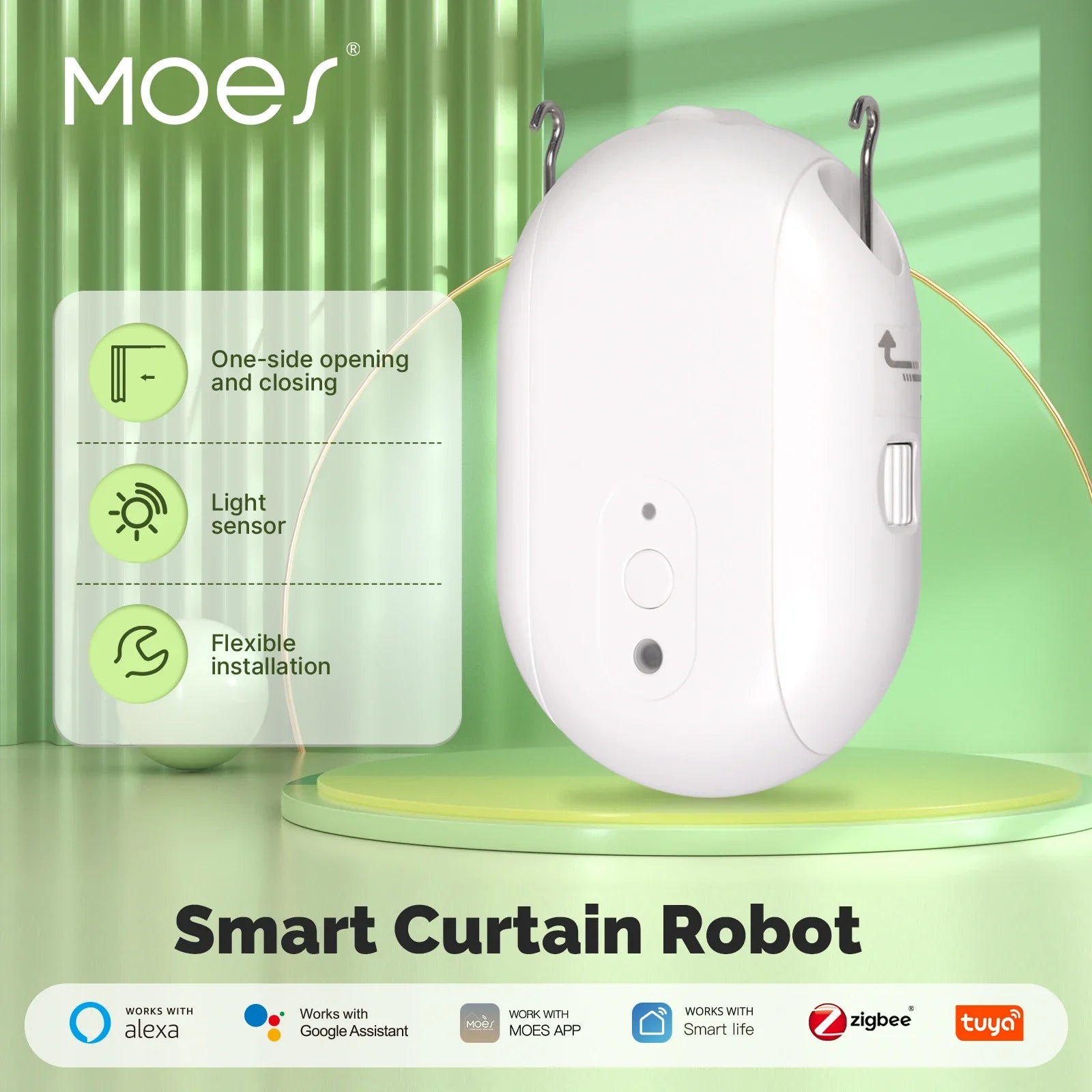 Smart Curtain Control Robot